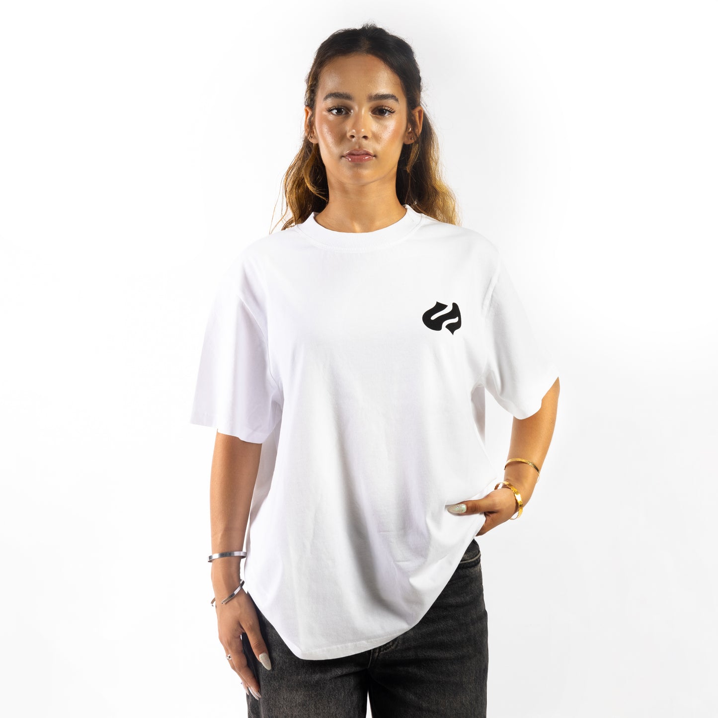 Tee-Shirt bubble blanc