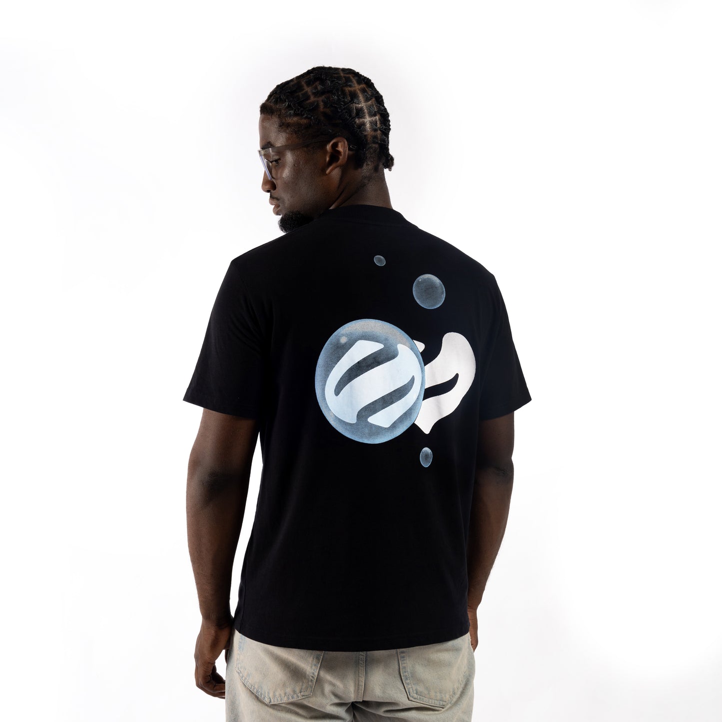 Tee-Shirt bubble noir