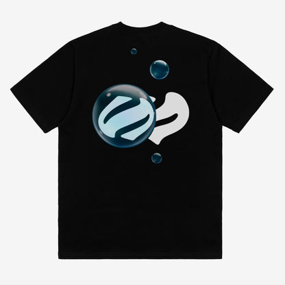 Tee-Shirt bubble noir