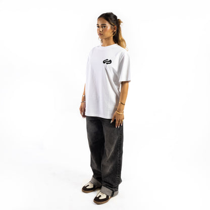 Tee-Shirt bubble blanc