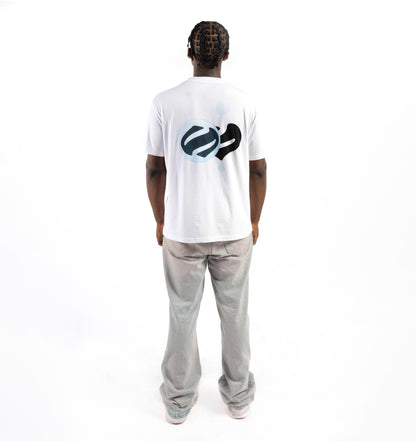 Tee-Shirt bubble blanc