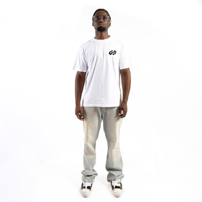 Tee-Shirt bubble blanc