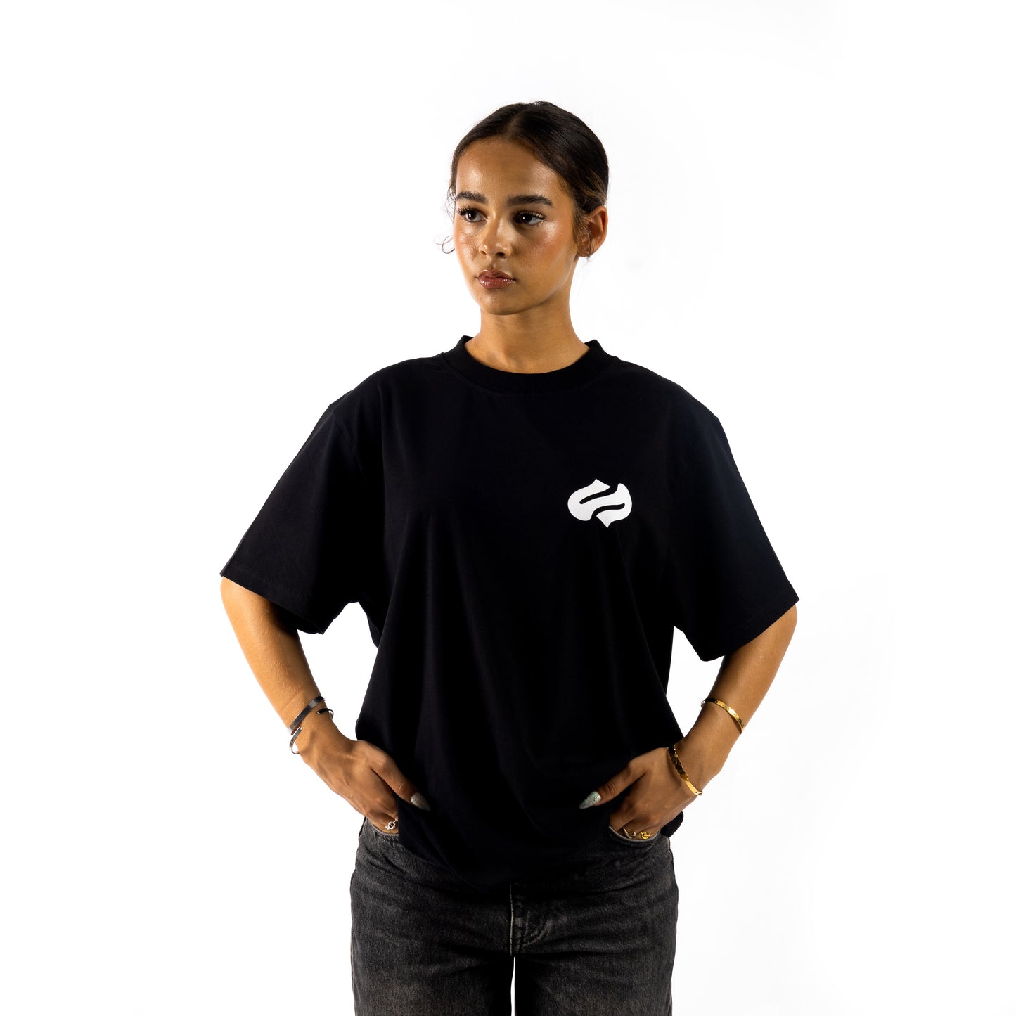 Tee-Shirt bubble noir